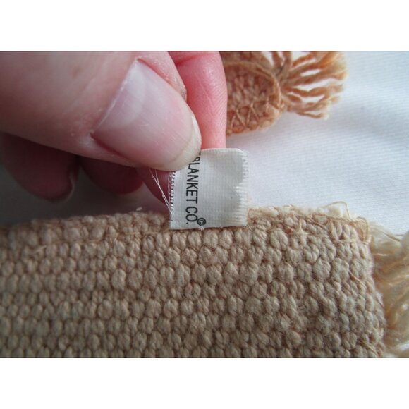 Vintage Southwest Woven Cotton Mug Rug Coasters El Paso Saddle Blanket Co GUC - Picture 14 of 16